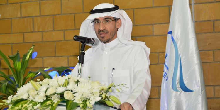 Prof. Abdullah Alkadi during his speech